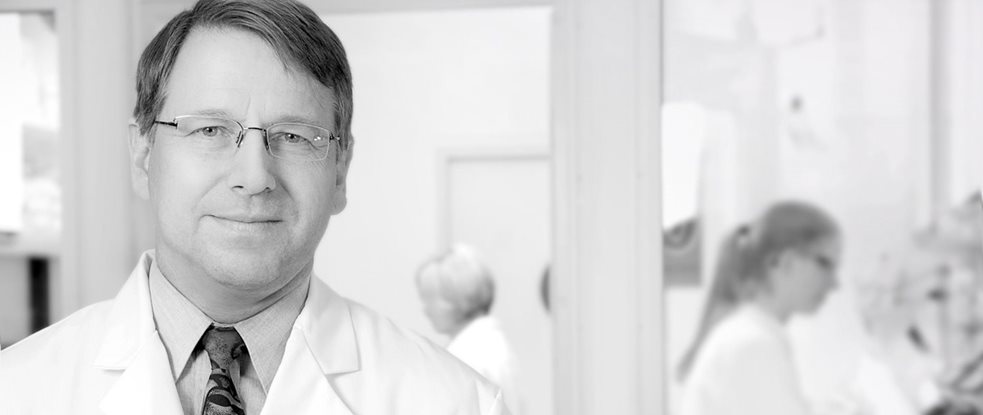 Forskare i laboratoriet