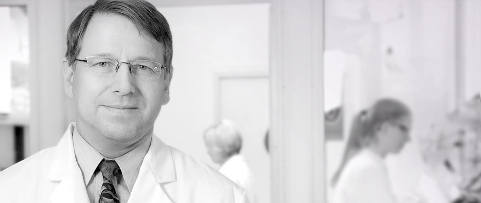 Forskare i laboratoriet