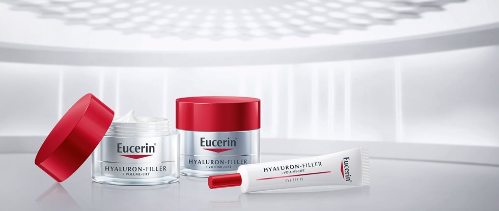 Eucerin Volume Filler is now known as Eucerin Hyaluron-Filler + Volume-Lift