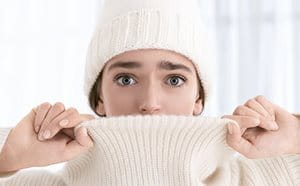 Varför är mina läppar så torra? Vädret..