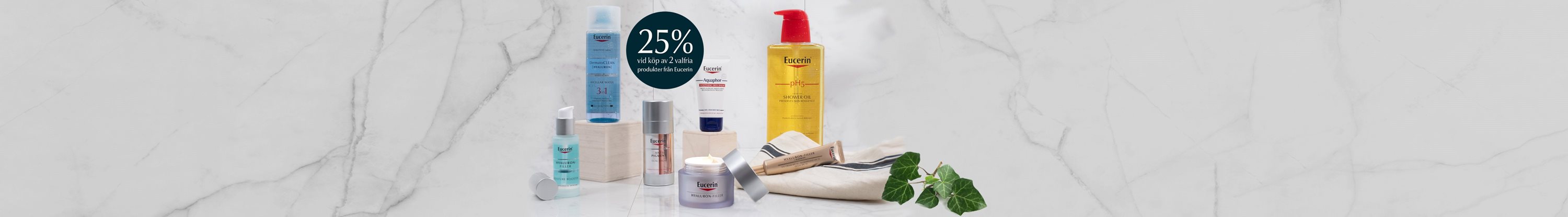 Eucerin kampanj 2 för 25%