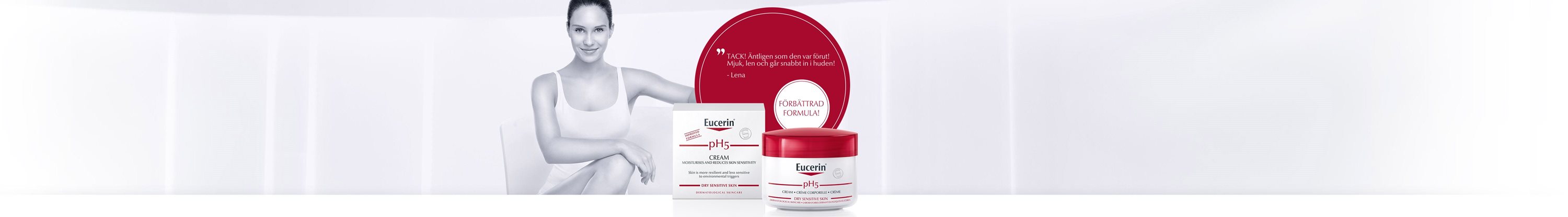 Eucerin pH5 uppdaterad formula