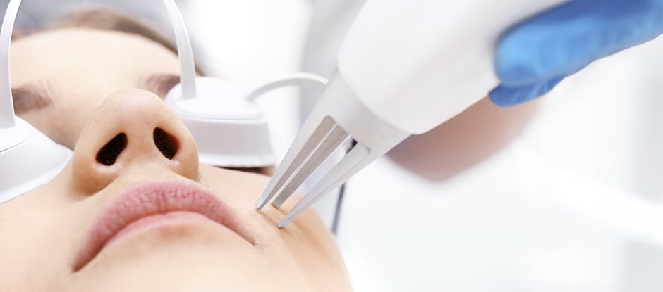 Efter dermatologiska behandlingar
